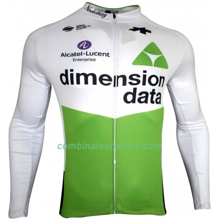 Maillot 2019 Dimension Data Manches Longues N001